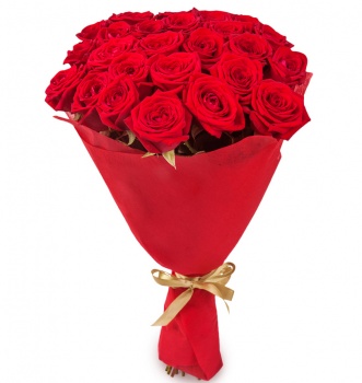 Букет из 51 красной розы "Маргарита"