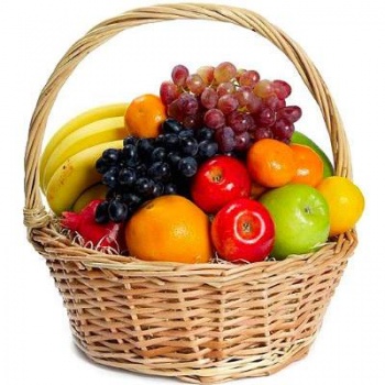 Корзина с фруктами "На здоровье"
